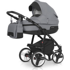 Коляска 2 в 1 Riko RE-FLEX 06 Graphite (темно-серый)