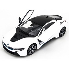 Радиоуправляемая машина Rastar BMW i8 White 1/14 с открывающимися дверями - 71010-W