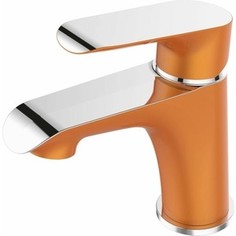 Смеситель для раковины Devida Gemma-Orange на гайке, оранжевый (DVS1443-15O)