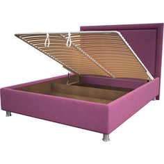 Кровать OrthoSleep Нью-Йорк pink механизм и ящик 180x200