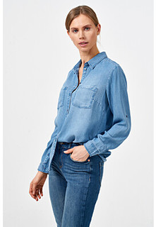 Джинсовая рубашка TOM Tailor