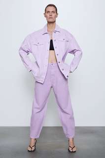 Джинсовка оверсайз Zara