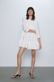Платье с рельефным узором Zara
