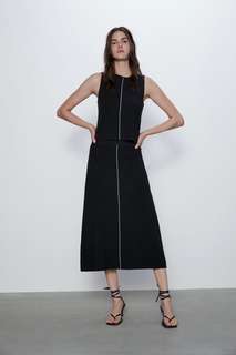 Трикотажная юбка миди Zara