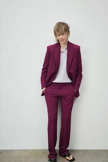 Брюки прямого кроя Zara