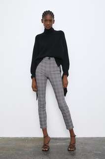 Легинсы в клетку Zara