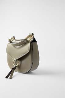 Миниатюрная сумка с ремнем через плечо Zara