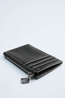 Однотонный кошелек для карточек и монет Zara