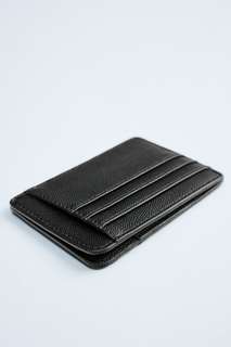 Черный кошелек для карточек Zara
