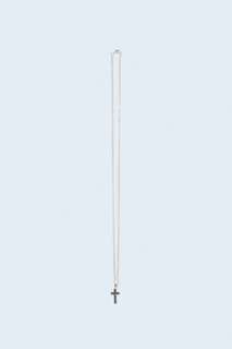Металлическая цепочка с крестом и бисером Zara