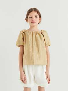 Шорты c поясом Zara