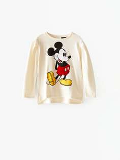Лонгслив с принтом «микки-маус» © disney Zara