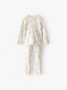 Пижама с принтом «земной шар» Zara