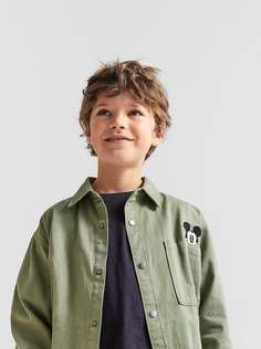Рубашка с принтом «микки-маус» © disney Zara