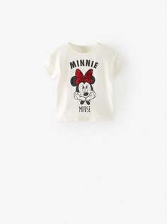 Топ с принтом «минни-маус» ©disney Zara