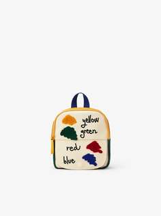 Мини-рюкзак с клапаном «книга» Zara