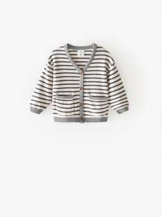 Кардиган в полоску Zara