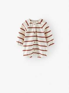 Объемные ползунки в полоску Zara
