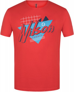 Футболка мужская Wilson NOSTALGIA TECH TEE, размер 44-46