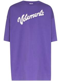 Vetements футболка Milka с логотипом