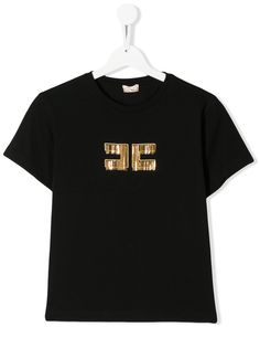 Elisabetta Franchi La Mia Bambina футболка с короткими рукавами и логотипом