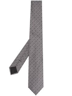 Givenchy жаккардовый галстук с узором 4G