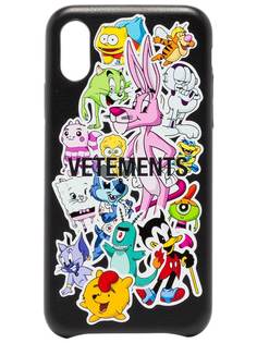 Vetements чехол Monster Stickers для iPhone XS