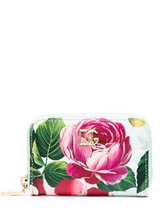 Dolce & Gabbana компактный кошелек с цветочным принтом