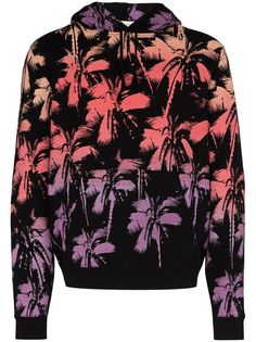 Saint Laurent худи с принтом