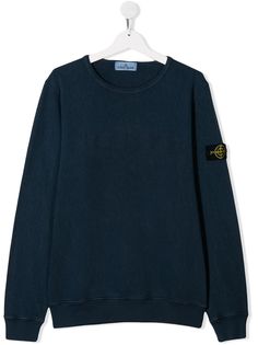 Stone Island Junior толстовка из джерси