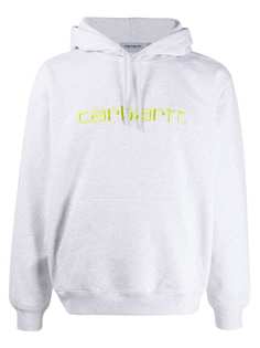 Carhartt WIP худи Ash с вышитым логотипом