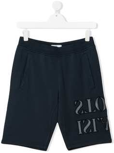 Stone Island Junior шорты из джерси с логотипом