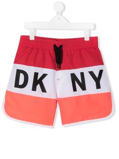 Dkny Kids плавки-шорты с логотипом