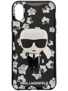 Karl Lagerfeld чехол Ikonik для iPhone XS