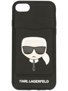 Karl Lagerfeld чехол Karl Cardslot для iPhone 8