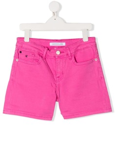 Calvin Klein Kids короткие джинсовые шорты