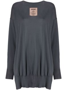 Uma Wang трикотажный джемпер оверсайз