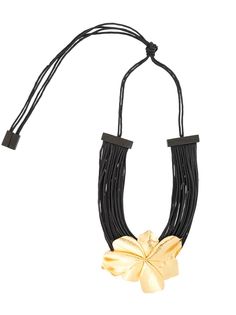 Josie Natori колье с цветком