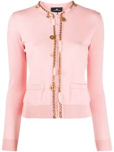 Elisabetta Franchi кардиган узкого кроя