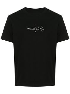 Yohji Yamamoto футболка с логотипом из коллаборации с New Era