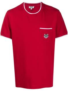Kenzo футболка с нашивкой