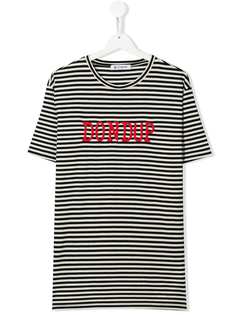 Dondup Kids футболка с вышитым логотипом