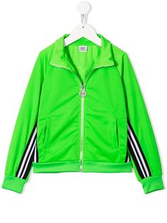 Gcds Kids спортивная куртка с контрастными полосками и логотипом