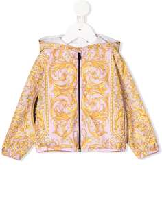 Young Versace куртка с принтом Baroque и капюшоном