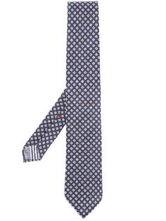 Delloglio галстук с геометричным узором Dell'oglio