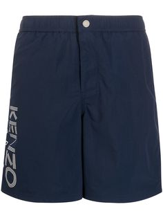 Kenzo плавки-шорты с логотипом