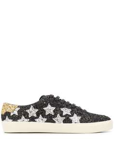 Saint Laurent кеды Court Classic с блестками