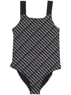 Calvin Klein Kids купальник с монограммой