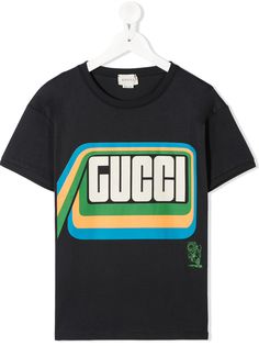 Gucci Kids футболка с логотипом