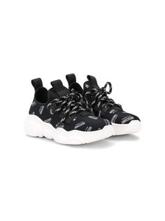Moschino Kids кроссовки с логотипом